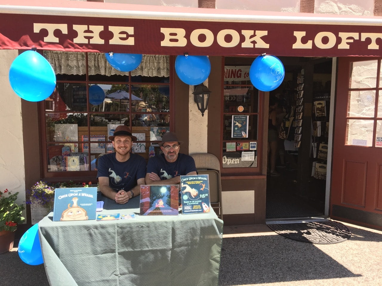 Book Loft - Once Upon a Weasel signing