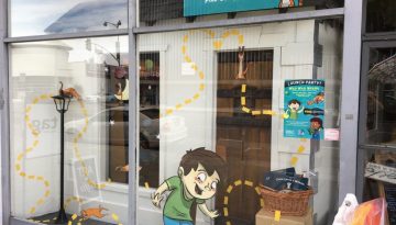 Miracle Mile Toys WILD WILD WEASEL window display 1